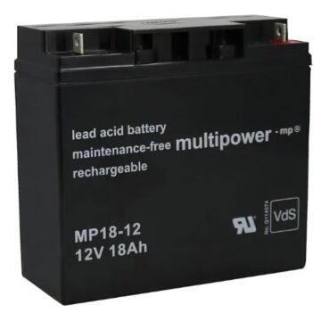 Accu voor generatoren e.d. 12 V 18 Ah