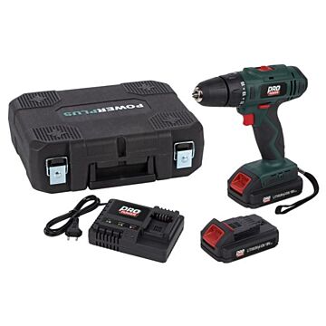 Accuboormachine Pro 18V 2.0Ah incl. 2x LI-ION accu