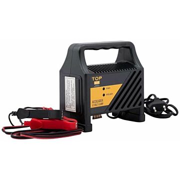 Acculader 12 volt / 6 amp.