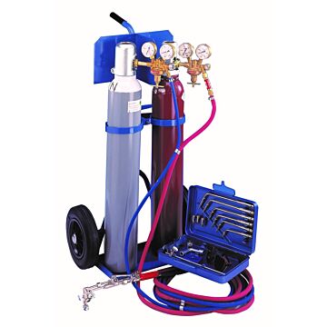 Verrijdbare autogeenset / lasset compleet 10 Liter