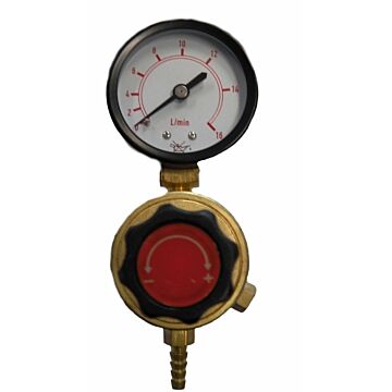 Reduceerventiel / gasregelaar enkel t.b.v. koolzuur en co2/argon