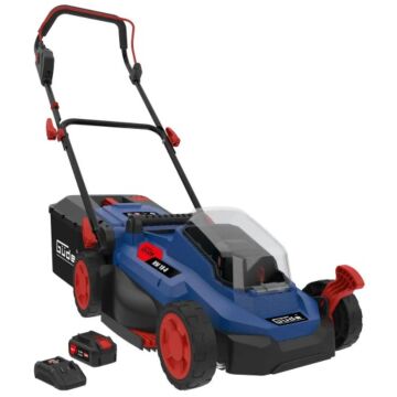 Accu grasmaaier RM 18-401-23 + accu en lader Güde
