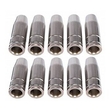 Gasmondstuk MIG lastoorts MLT15 (set 10 stuks)