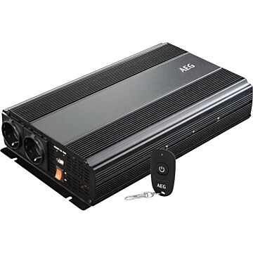 Omvormer AEG 1500W 12V/230V