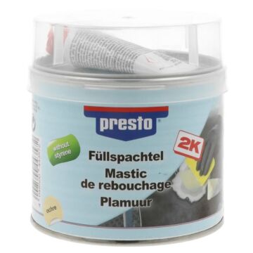 Plamuur Presto 1 KG + verharder
