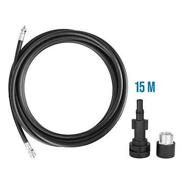 Rioolreinigingsset / slang 15M t.b.v Güde hogedrukreinigers