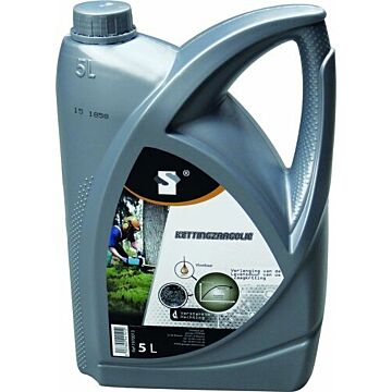 Smeerolie voor ketting t.b.v. kettingzaag 5 Liter