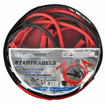 Startkabels 1200 AMP - 35 QMM - 4.5MTR kabel Prof.