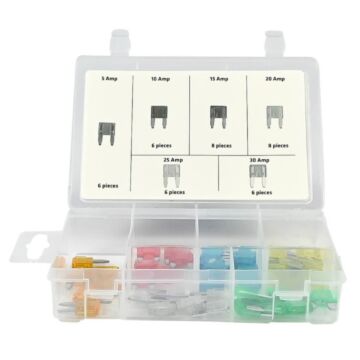 Assortiment mini steekzekeringen 40 delig 