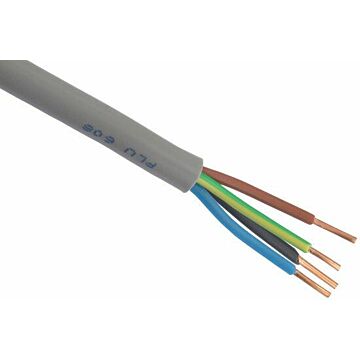 XMVK Stroomkabel rond 4x2.5mm² per meter