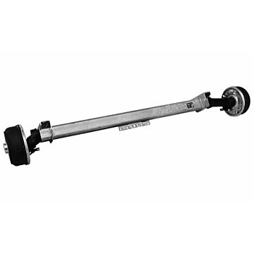 Torsie As, geremd, 1400 kilo 5 gaats, 1400/1850 mm.