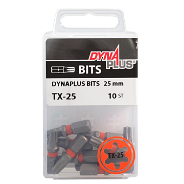Dynaplus schroefbit TX25 25mm - 10 stuks