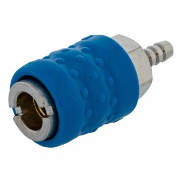 Snelkoppeling met slangpilaar 6.5mm euroline