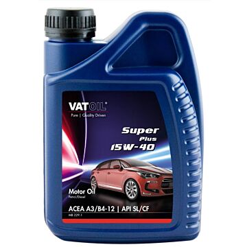 Motorolie 1Ltr Super plus 15W40 Vatoil