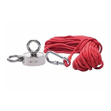 Vismagneet 170kg inclusief 20mtr touw