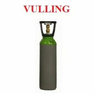Argon vulling voor 5 liter gasfles (100% ARGON)