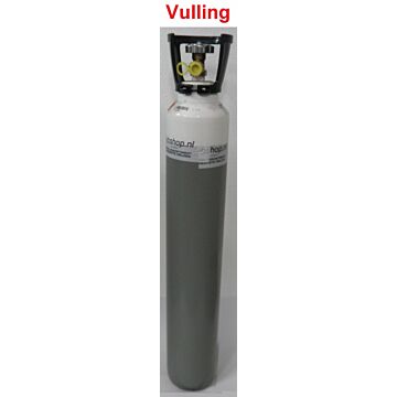 Vulling voor 10 liter zuurstoffles