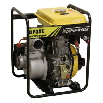 Diesel waterpomp 3" 76mm met elektr. Start