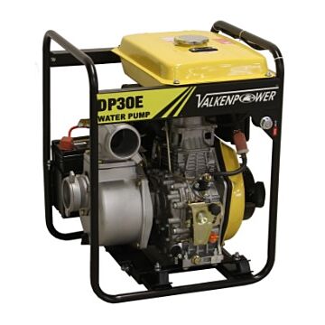 Diesel waterpomp 3" 76mm met elektr. Start