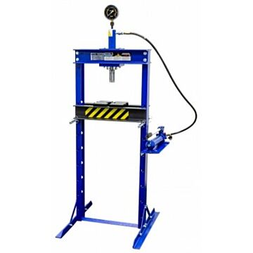 Werkplaatspers / raamwerkpers 12 Ton deluxe incl. manometer