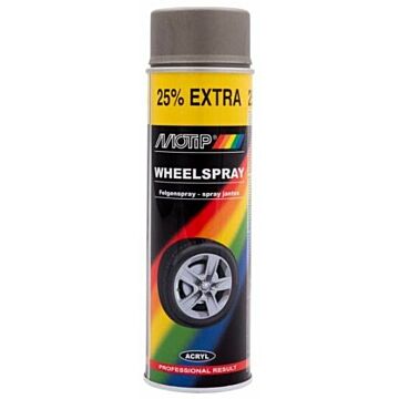 Motip velgenlak Steelwheel  - spuitbus 500ml