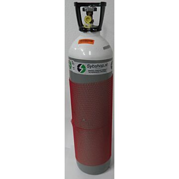 Gasfles eigendom 20 liter zuurstof inclusief vulling