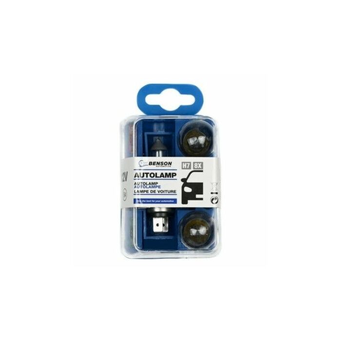Auto reservelampset met H7 lamp