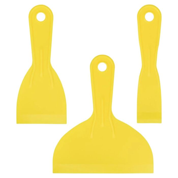 Plamuurmessenset 3 dlg kunststof

