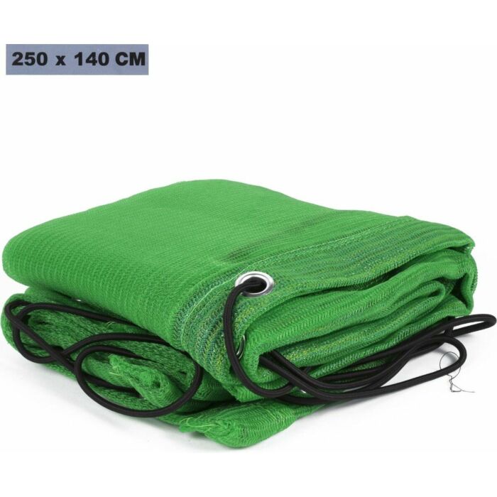 Aanhangwagennet fijnmazig elastiek 2.5x1.4