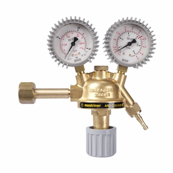 Mestriner reduceerventiel / drukregelaar argon / menggas CO2 230 bar