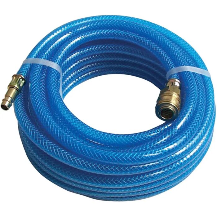 Luchtslang compleet 6mm/10mtr + koppelingen (Güde)