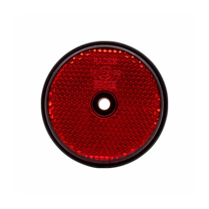 Reflector rond rood 60mm