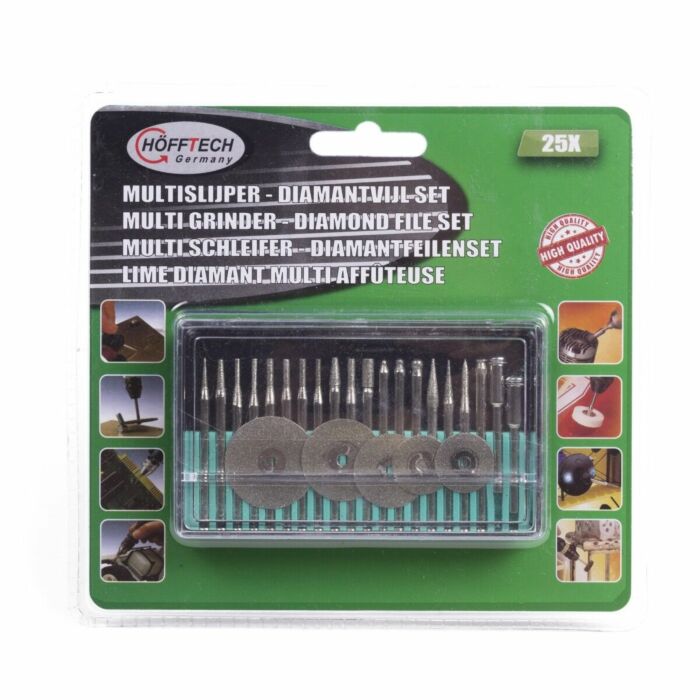 Dremel diamantvijlset 25 delig