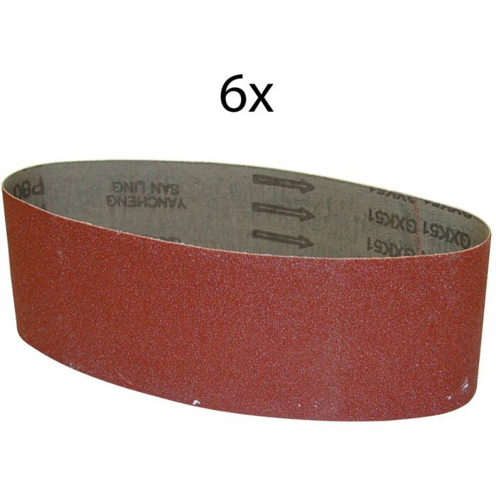 Schuurband t.b.v. bandschuurmachine 76x533 K60 6stk