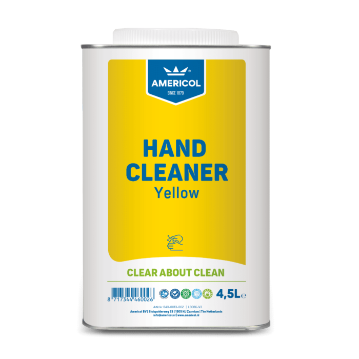 Garagezeep geel + korrel Blik 4.5 LTR Prof. 