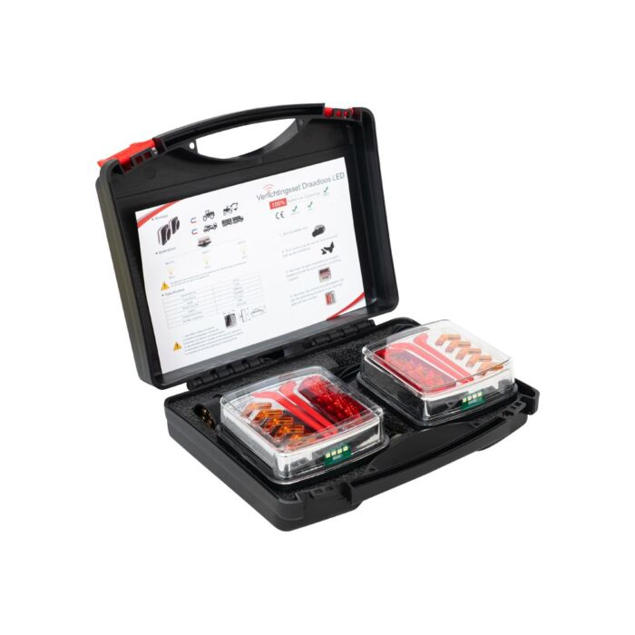 Verlichtingsset draadloos led 10-30V