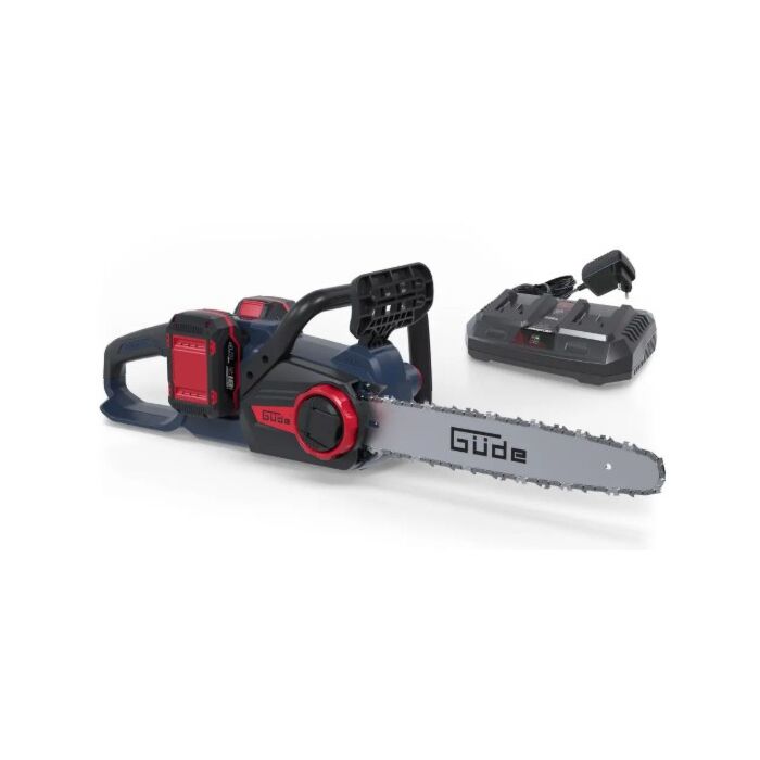 Accu kettingzaag Güde KS 36-402-30 incl. 2 accu's en lader