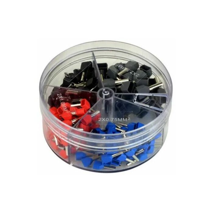 Assortiment pershulzen / adereindhulzen 200 stuks