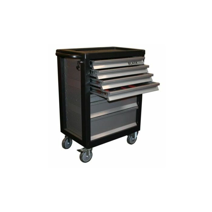 Gereedschapswagen gevuld 1125 delig black edition