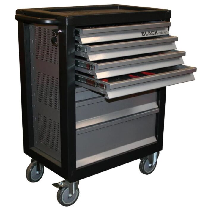 Gereedschapswagen gevuld 1125 delig black edition 