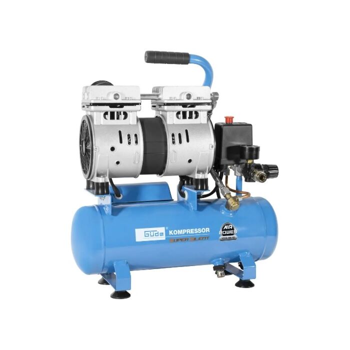 Fluisterstille compressor Güde 105/8/6 Silent