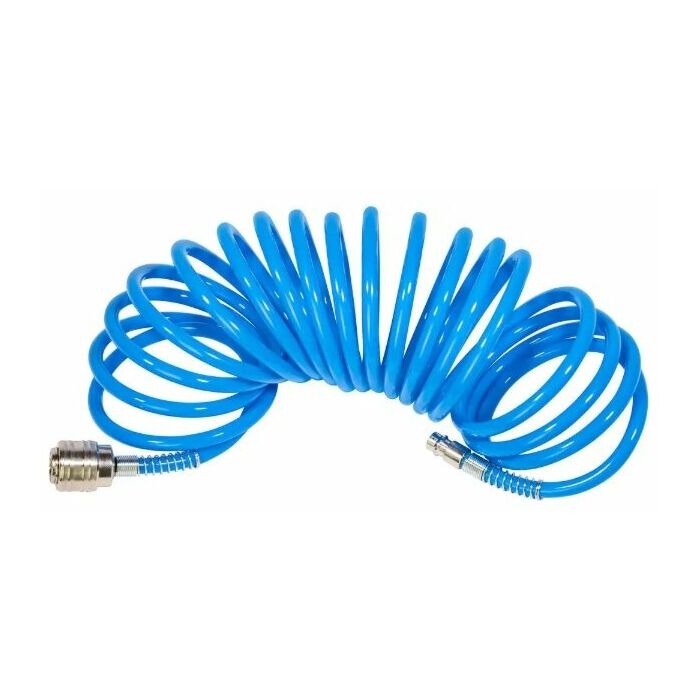Compressorslang / luchtslang Spiraal 5M Type "Euro" (5mm Ø) 