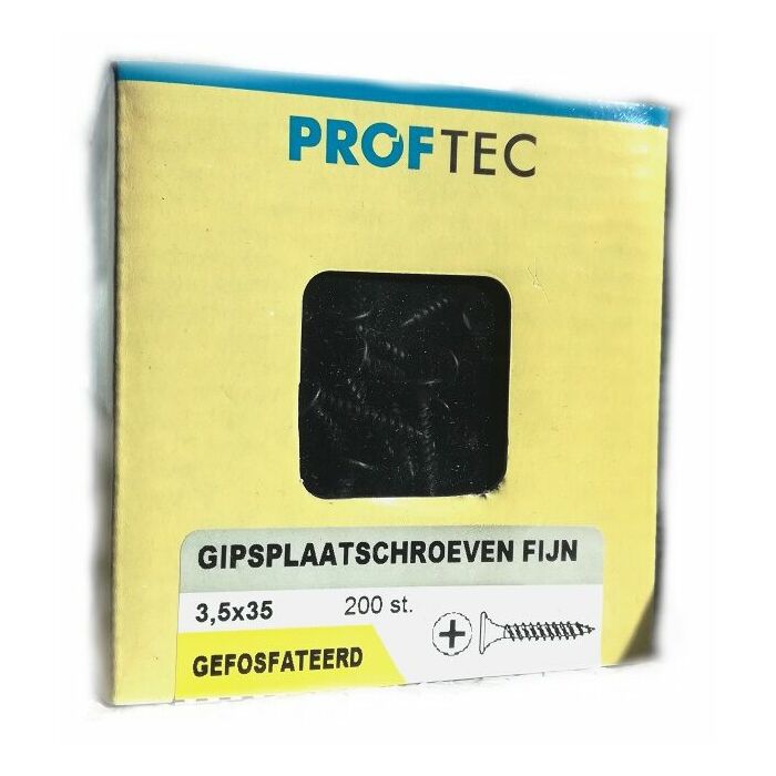 Proftec gipsplaatschroef PH-2 3.5x35 (200 stuks)