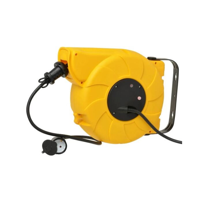 Automatische kabelhaspel 22+2Mtr 3x1,5MM