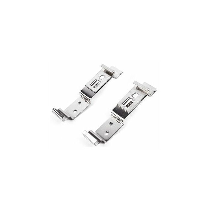 Kentekenclip / kentekenplaathouder RVS (2 stuks)