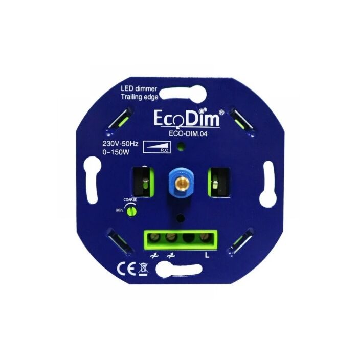 LED dimmer universeel 0-150W fase afsnijding (RC)