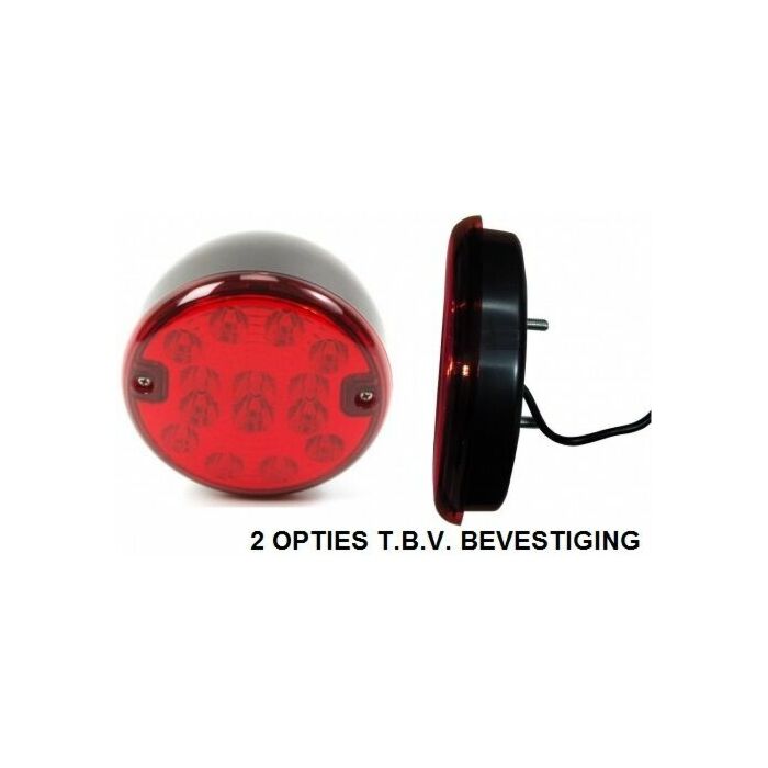 Mistlamp 140 mm 12-24V 14-leds