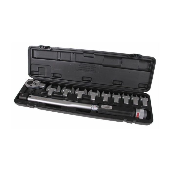 Momentsleutel 1/2" 40-200nm steeksleutel koppen