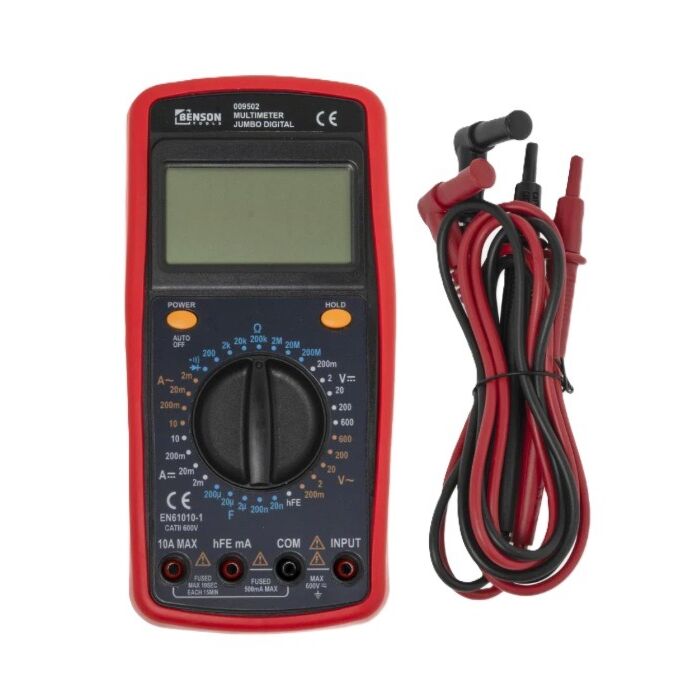 Multimeter digitaal 20 ampere PROF.