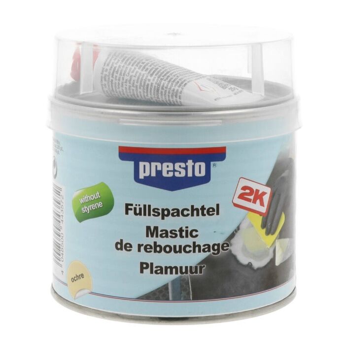 Plamuur Presto 1 KG + verharder